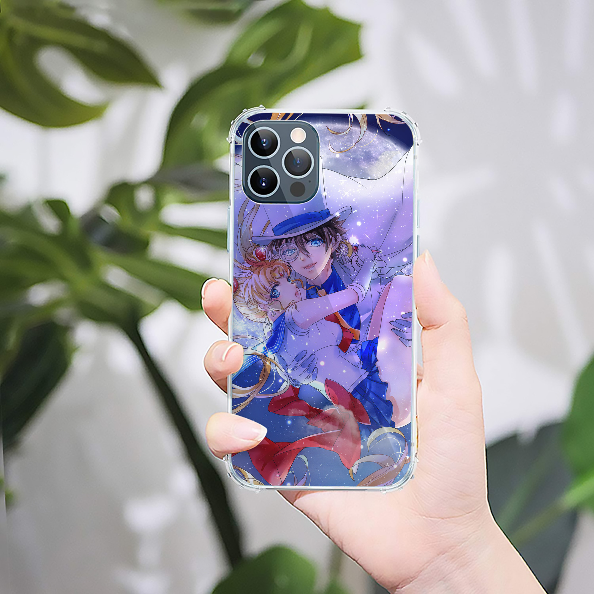 （画像用） 美少女戦士セーラームーン Sailor Moon 【iPhone 12シリーズ対応】透明スマホケース（クリアソフトケース）